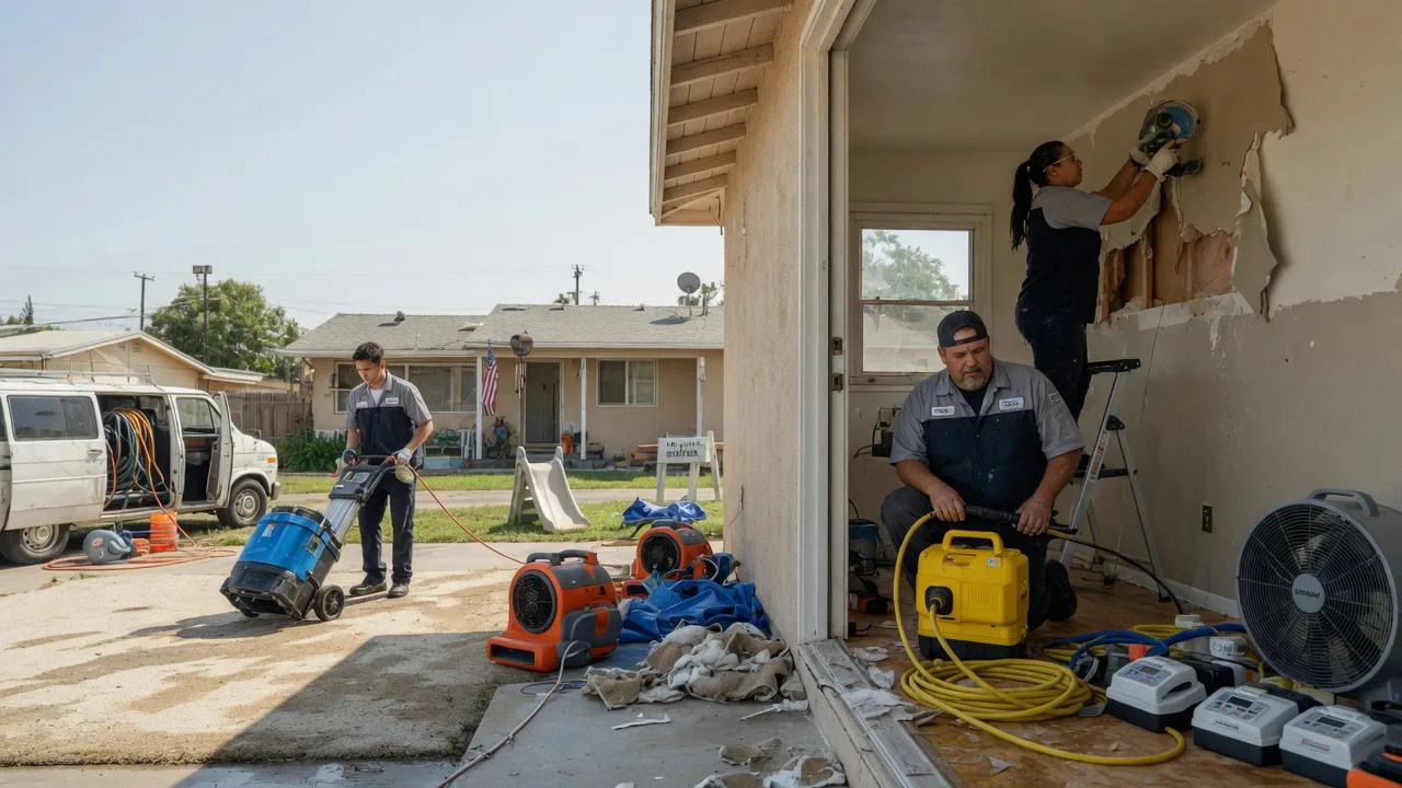 Water Damage Restoration in Talpa, TX near me